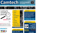 Desktop Screenshot of camtechuk.com