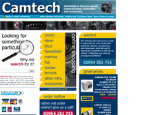 Tablet Screenshot of camtechuk.com